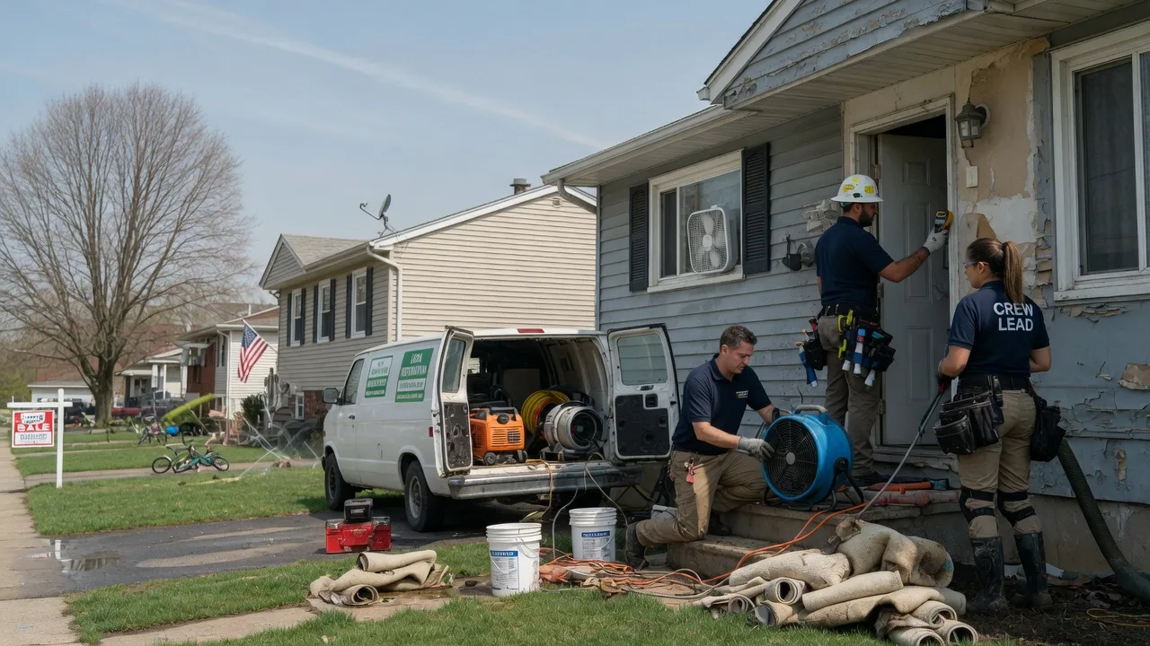 Flood Cleanup in Cliffwood, NJ near me